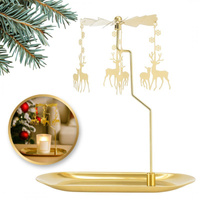 ECARLA Świecznik metalowy SW09 karuzela