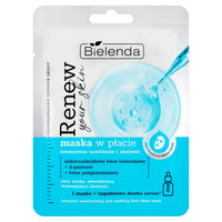 BIELENDA Renew Your Skin Maska w płacie - intensywne nawilżenie i ukojenie 17 g