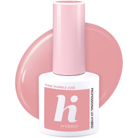 HI HYBRID Lakier hybrydowy Travel #218 Pink Marble  5ml