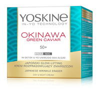 YOSKINE Okinawa Green Caviar 50+ Krem przeciwzmarszczkowy z kawiorem Rozświetlenie i lifting 50 ml