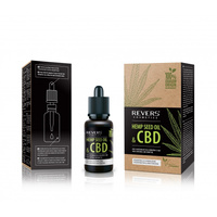 REVERS Hemp Seed Oil&CBD Naturalny Olej konopny z CBD 100% 15ml