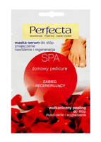 PERFECTA SPA Domowy pedicure Maska-serum do stóp zmiękczenie nawilżenie i regeneracja 1 szt.