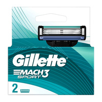 GILLETTE Mach3 Wkłady wymienne do maszynki do golenia dla mężczyzn 1 op. - 2 szt.