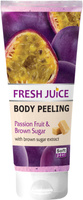 FRESH JUICE Peeling do ciała Marakuja i Brązowy Cukier 200 ml