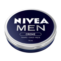 NIVEA MEN Nawilżający krem do twarzy, ciała i rąk Creme 75 ml