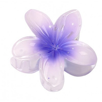 ECARLA Klamra do włosów Kwiat - fioletowe ombre (SP269F) 1szt