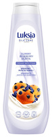 Luksja Silk Care Kremowy Płyn do kąpieli - Smakowita Jagodowa Babeczka 900ml