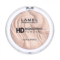 LAMEL Puder rozświetlający do twarzy HD Highlihting Glow&Sparkle nr 402 12g