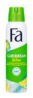 FA Caribbean Wave Dezodorant damski w sprayu 150 ml