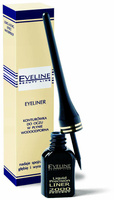 EVELINE Eyeliner czarny liquid precision 2000%