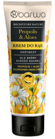 BARWA Receptury Natury Krem do rąk odżywczy - Propolis & Aloes 100 ml