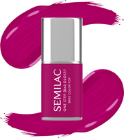 SEMILAC One Step Glossy 3in1 Lakier hybrydowy do paznokci S595 Bright Purple 7 ml