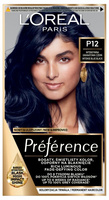 LOREAL Preference Farba do włosów nr P12 - Intensywna Granatowa Czerń 1op.