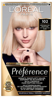 LOREAL Preference Farba do włosów nr 102 - Bardzo Bardzo Jasny Perłowy Blond 1op.