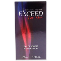 NEW BRAND Edt Men 100ml EXCEED