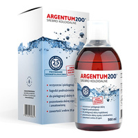 AURA HERBALS Srebro Koloidalne 25 ppm Argentum200 tonik 500 ml