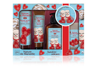 NATURE DE MARSEILLE ZESTAW Malinowa śmietanka&