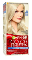 Garnier Color Sensation Krem koloryzujący S9 Silver Ash Blonde - Srebrny Platynowy Blond 1op.
