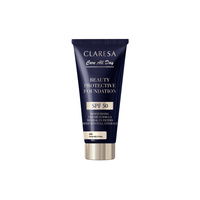 CLARESA Beauty Protective Foundation Nawilżający podkład z filtrem SPF 50 0N Fair Neutral 30 ml