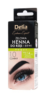 DELIA Henna do brwi i rzęs żelowa 1.0 czarny 15 ml