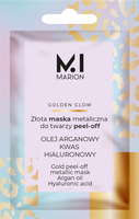 MARION Golden Glow Złota maska metaliczna do twarzy peel-off 6 g