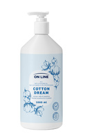 ON LINE Płyn do kąpieli i żel pod prysznic 2w1 Cotton Dream 1000 ml