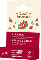 GREEN PHARMACY Balsam do ust Brusznica i Żurawina 3,6 g