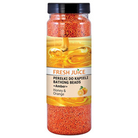 FRESH JUICE Perełki kąpielowe Bursztyn, Miód i Pomarańcza 700 g