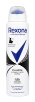 REXONA Invisible Black & White Antyperspirant damski w sprayu 150 ml