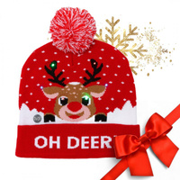 ECARLA ŚW Czapka CZ50 Renifer