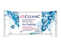 Cleanic Chusteczki odświeżające Ice Cooling z płynem antybakteryjnym 1 op.-15szt