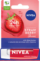 NIVEA Lip Care Pielęgnująca pomadka do ust Strawberry Shine 4.8 g