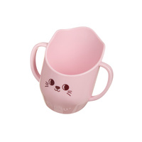 Akuku Kubek do nauki picia różowy 150ml