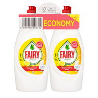 FAIRY Płyn do mycia naczyń Cytrynowy 2 x 900 ml