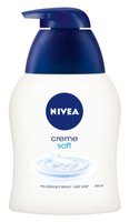 NIVEA Care Soap Pielęgnujące mydło w płynie z mleczkiem migdałowym Creme Soft 250 ml