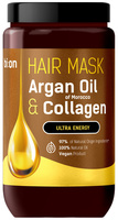 BIO NATURELL Maska do włosów z olejkiem arganowym z Maroka i kolagenem 946 ml