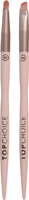 TOP CHOICE Professional Pędzelki Softness nr 05 i 06 - do cieni i kresek (30055) 1op. - 2szt.