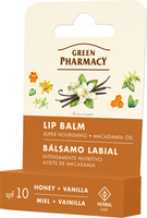 GREEN PHARMACY Balsam do ust Miód i Wanilia 3,6 g