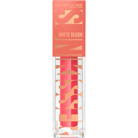 MAYBELLINE Sunkisser Hazy Matte Róż do policzków w płynie, 30 Pink Mirage 4,7 ml