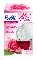 Brait Magic Flower Dekoracyjny Odświeżacz powietrza Beautiful Rose 75ml