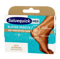 Salvequick Med Blister Rescue Plastry na pęcherze 360 Protective Care 1op.-5szt
