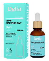 DELIA Serum do twarzy, szyi i dekoltu Kwas hialuronowy 96% 30 ml