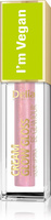 Delia Cosmetics Cream Glow Gloss Wegański Błyszczyk do ust nr 102 Rose Light 5ml