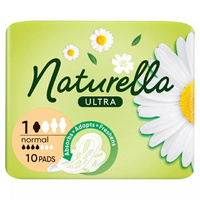 NATURELLA Ultra Podpaski Normal ze skrzydełkami 1 op.-10 sztuk