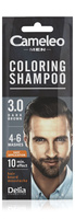 CAMELEO MEN Coloring Shampoo Szampon koloryzujący 3.0 Ciemny Brąz 15 ml