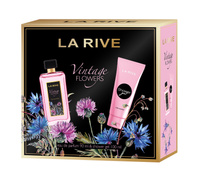 LA RIVE WOM ZESTAW VINTAGE FLOWERS edp90ml+żel100m