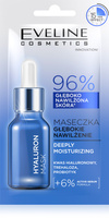 EVELINE Maska do twarzy Głębokie Nawilżenie - Hyaluron 8 ml