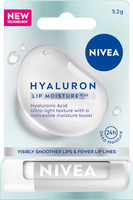 NIVEA Hyaluron Lip Moisture Plus Nawilżający balsam do ust - Transparent 5.2 g
