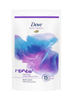 DOVE Bath Therapy Renew Sól do kąpieli Violet & Hibiscus 400 g