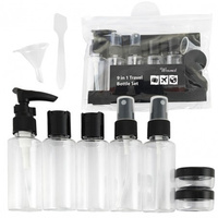 ECARLA Zestaw pojemniczków i akcesoriów podróżnych 9w1 - KS136CZ